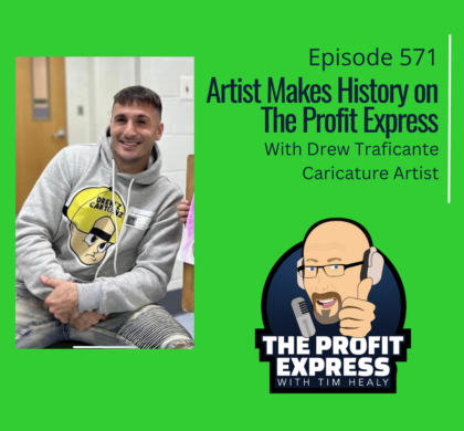 Artist Makes History on The Profit Express
